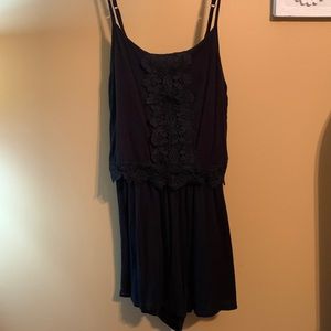 Cute Black Romper